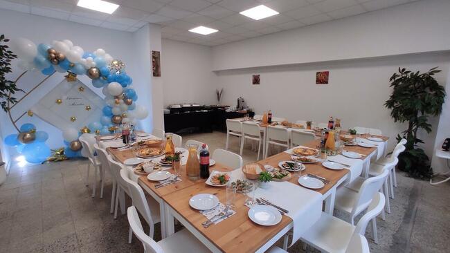 Sala na komunię , catering