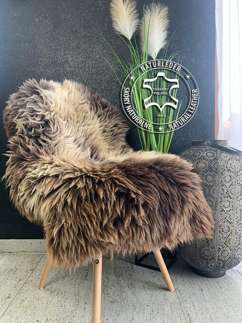 Bio garbowane skóry owcze i jagnięce. Organiczne