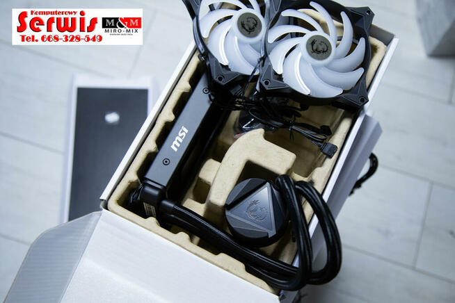 MSI MAG Core Liquid 240R 2x120mm Gwarancja