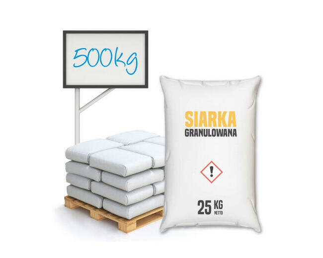 Siarka granulowana nawozowa