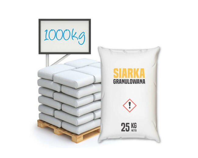Siarka granulowana nawozowa