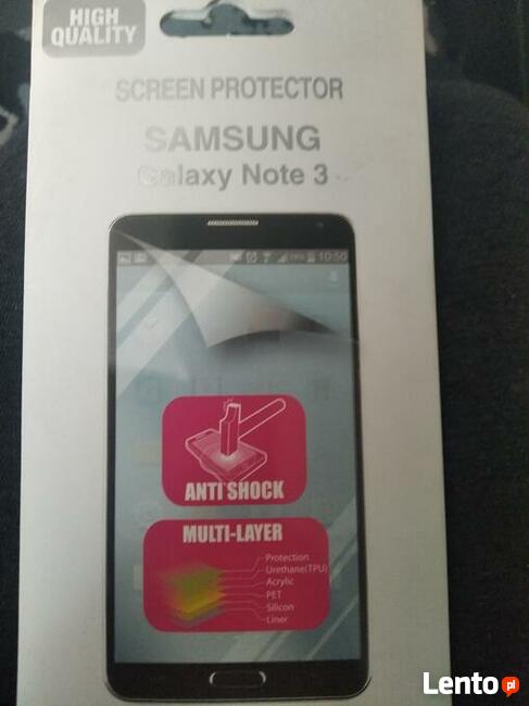 Nowe szkło hartowane Samsung Galaxy Note 3