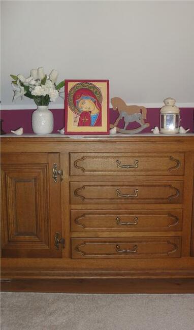 obraz olejny Matka Boża ikona Maryja Madonna Matka Boska