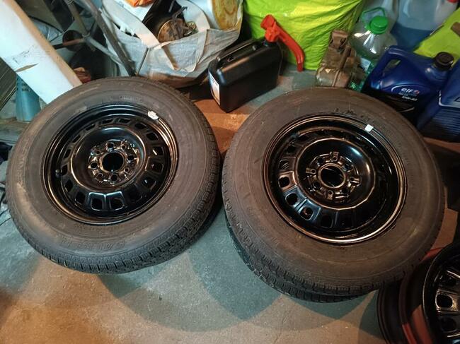 Opony 13 z felgami po remoncie
