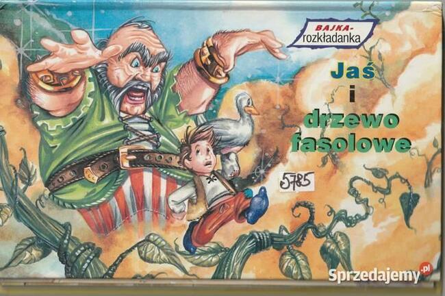 Jaś i fasolowe drzewo. Bajka rozkładana.