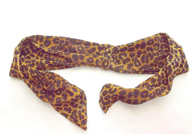 panterka opaska na włosy, panterka apaszka