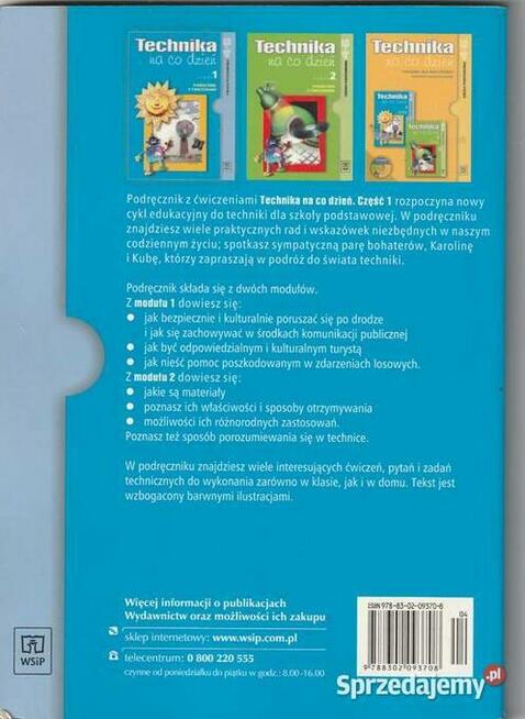 Technika na co dzień. Klasa 4,5,6. Część 1.