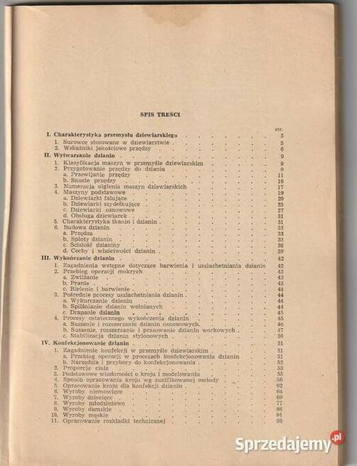 Konfekcjonowanie dzianin H. Dziamara