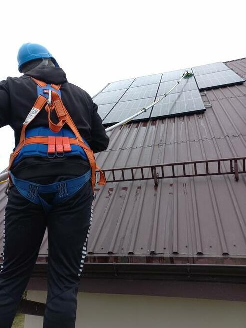 Mycie paneli fotowoltaicznych