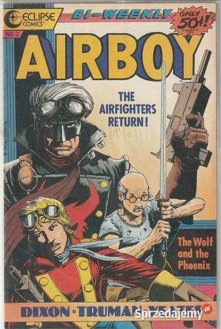 Airboy nr 2/1986 wyd.ang.Stan kolekcjonerski.