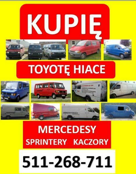 Skup aut, Mercedes, Toyota, Mercedes C-kl ,Sprinter, Kaczor