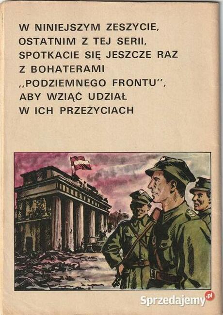 W pułapce.Seria podziemny front.