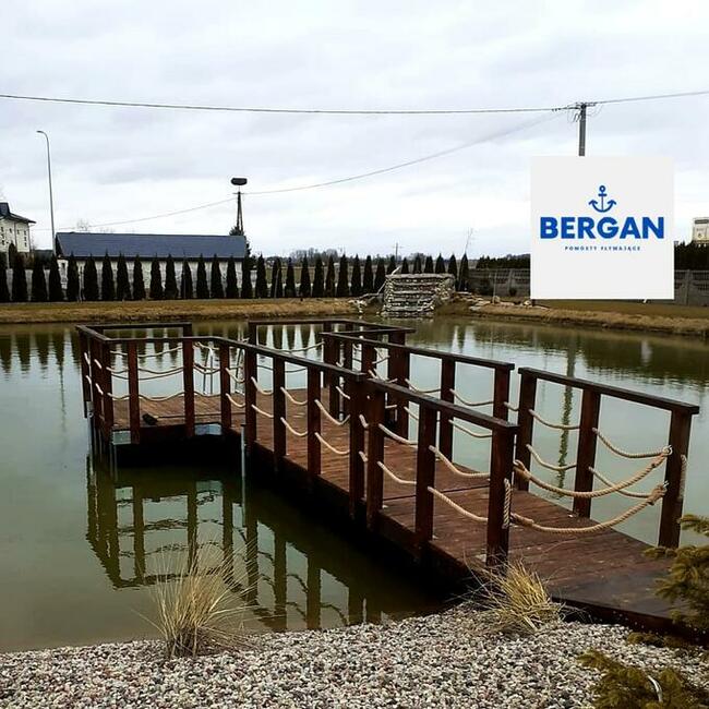 Pomosty pływające na pływakach pontonach pomost pływający dr