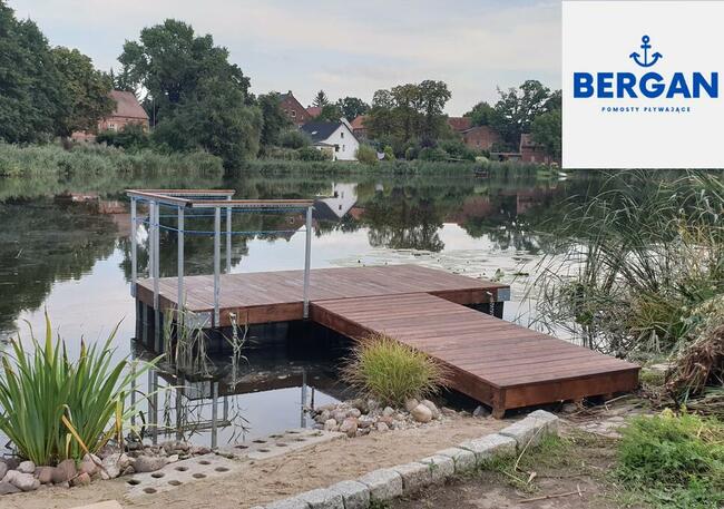 Pomosty pływające na pływakach pontonach pomost pływający dr