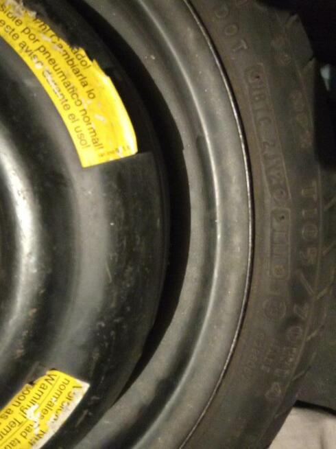 Koło zapasowe dojazdowe