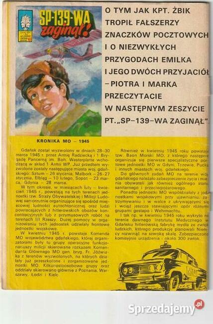 Gdzie jest jasnowłosa? Kapitan Żbik