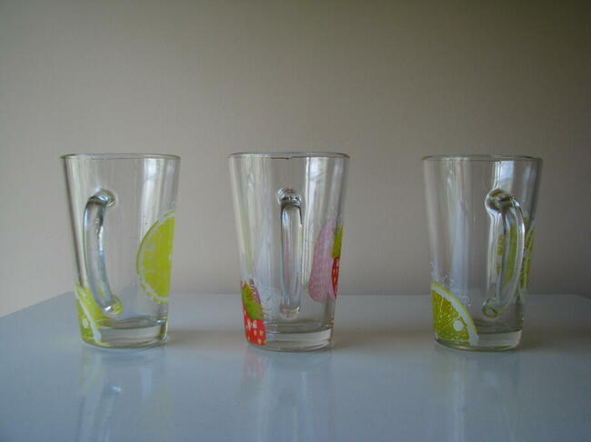 Szklanka do herbaty zimnych napojów kubek szklany filiżanka