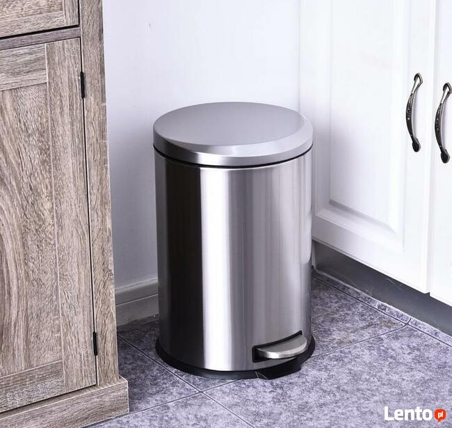 Kosz na śmieci stał nierdzewna
