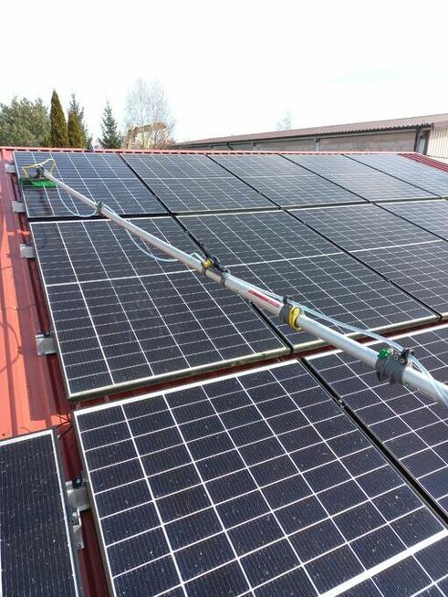 Mycie paneli fotowoltaicznych