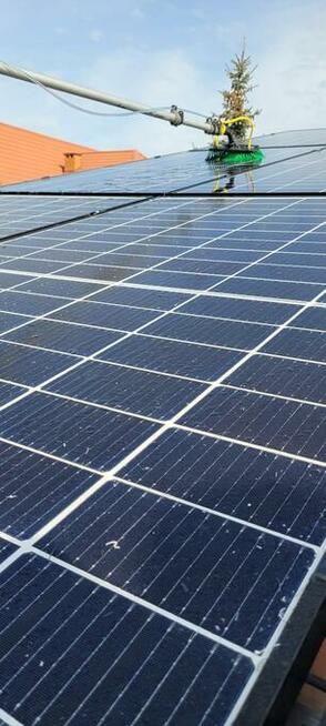 Mycie paneli fotowoltaicznych