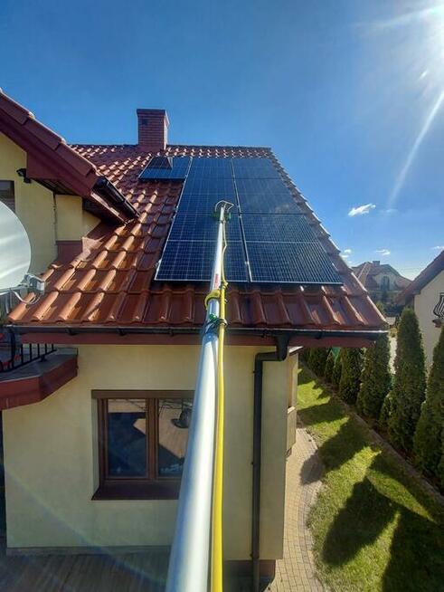 Mycie paneli fotowoltaicznych