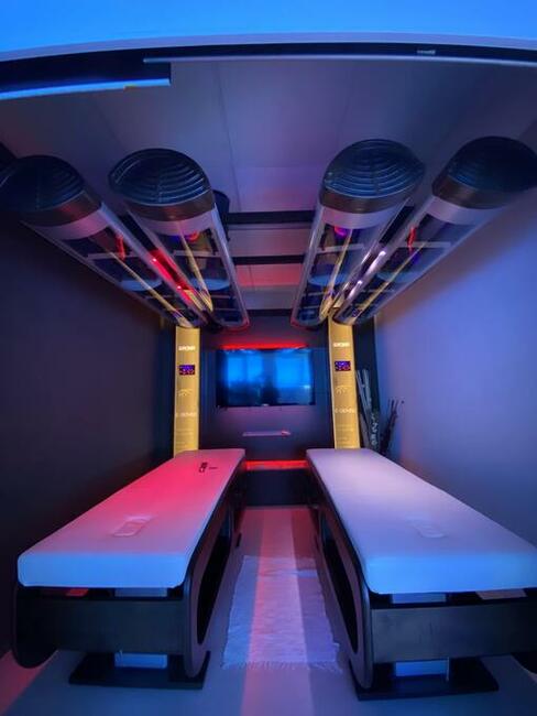 Solarium Słoneczna łączka, Łóżko masujące SPA