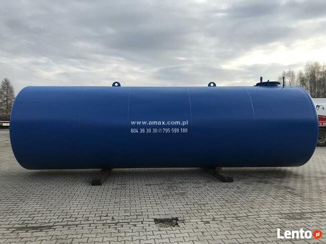 Zbiornik stalowy 40m3- 40 000l- 40000l - dwupłaszczowy na ON