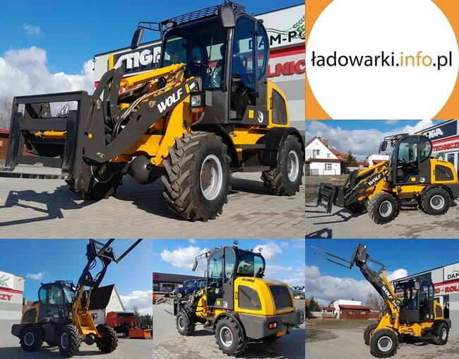 Ładowarka przegubowa WOLF WL816 - nowa 50 KM