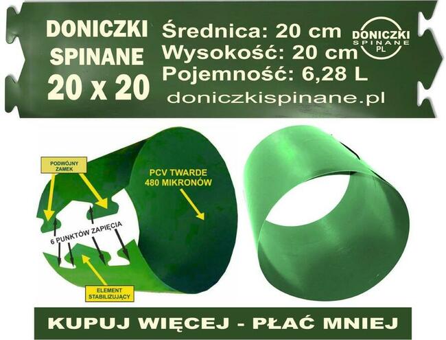 3 DONICZKI SPINANE – DO UPRAWY BALKONOWEJ – BESTSELLER 2025