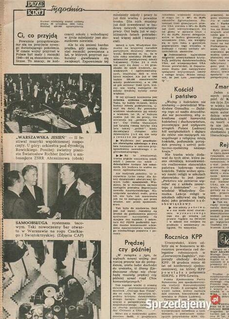 Przekrój 5października 1958 Super prezent na urodziny