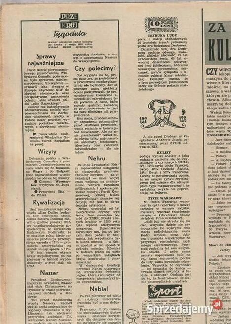 Przekrój 11 maja 1958 Super prezent na urodziny