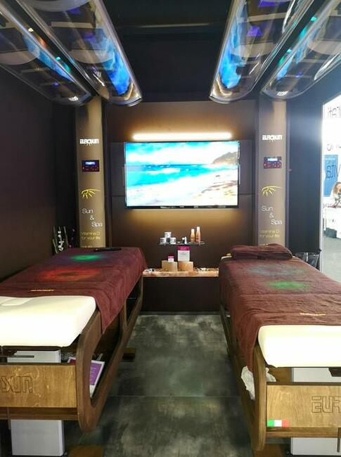 Solarium Słoneczna łączka, Łóżko masujące SPA