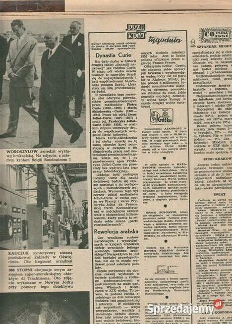 Przekrój 24 sierpnia1958 Extra prezent na urodziny