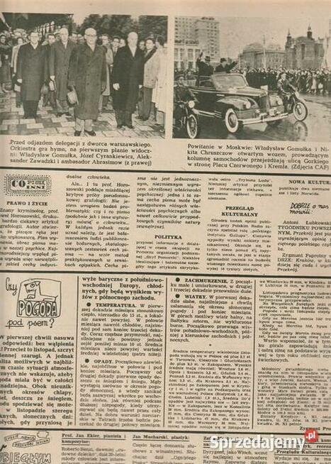 Przekrój 2 listopada 1958 Mega prezent na urodziny