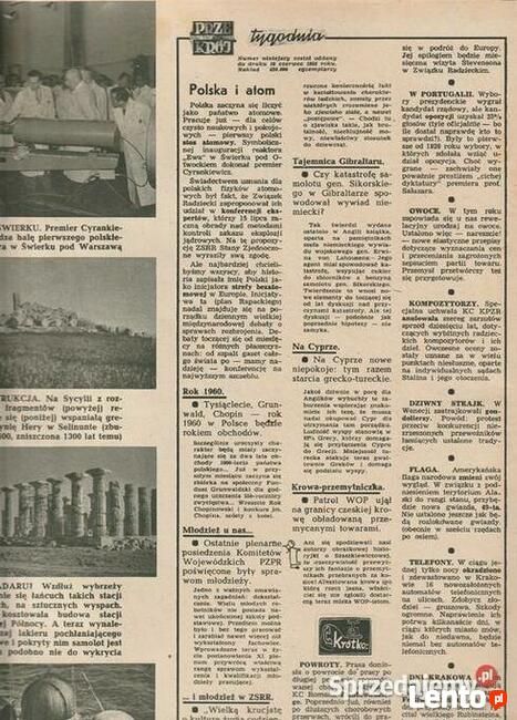 Przekrój 22 czerwca 1958 Idealny prezent na urodziny