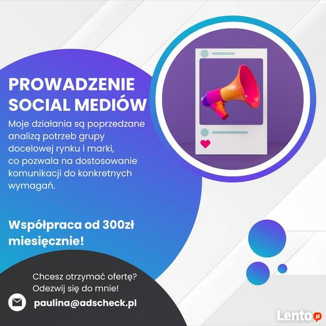 Prowadzenie Social Media
