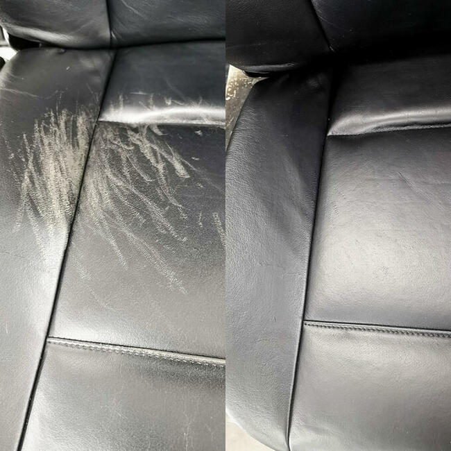 Renowacja Regeneracja skór foteli Autodetailing