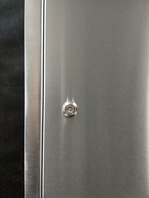 Drzwiczki rewizyjne do licznika prądu 505x1105 INOX PI