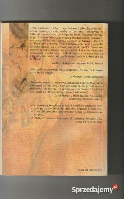 Zakazana archeologia Michael A. Cremo