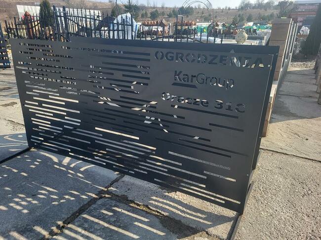 Nowoczesne ogrodzenia CNC - wycinane laserowo