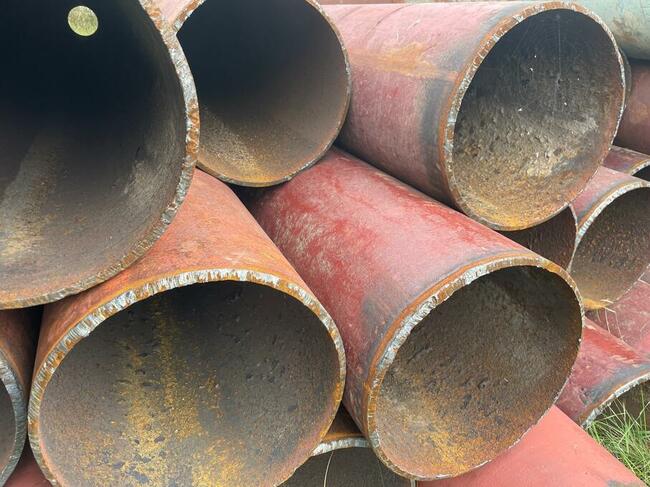 Rura używana rury stalowe z demontażu pale rurowe