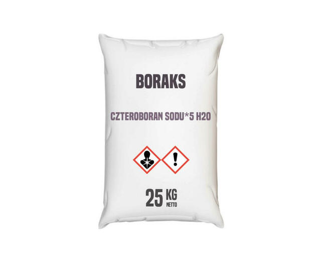 Boraks pięciowodny, czteroboran sodu
