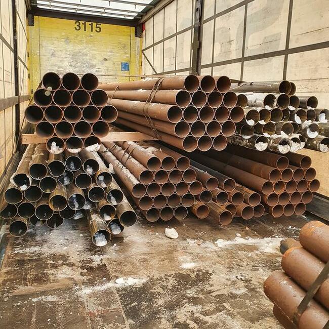 Rura używana rury stalowe z demontażu pale rurowe