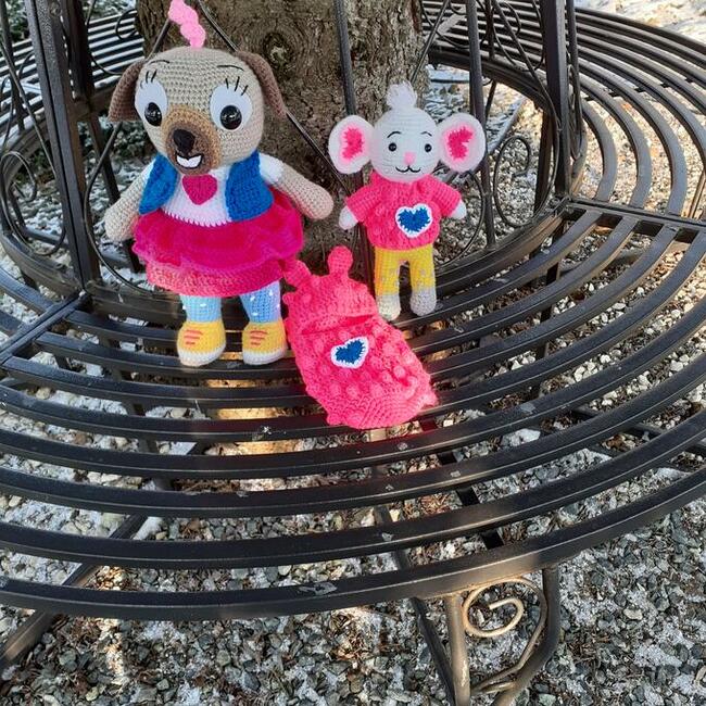 Frytka i Kartofelcia + śpiworek komplet