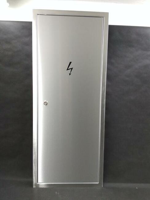 Drzwiczki rewizyjne do licznika prądu 505x1105 INOX PI