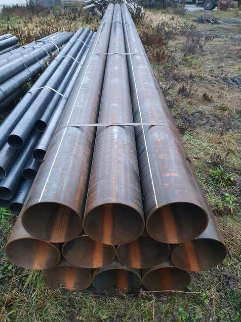Rura używana rury stalowe z demontażu pale rurowe