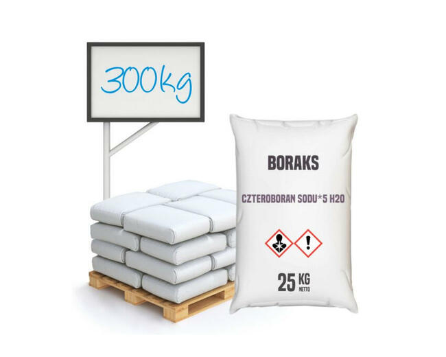 Boraks pięciowodny, czteroboran sodu