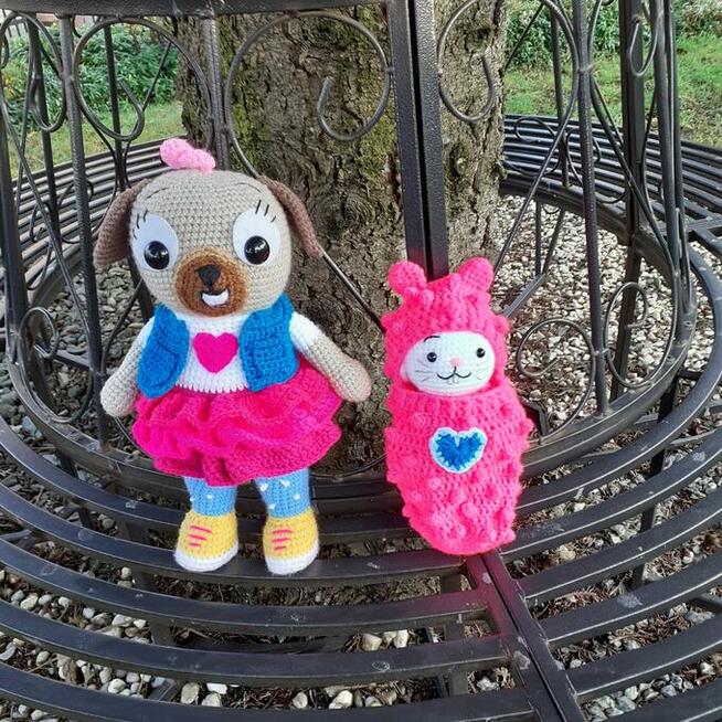 Kartofelcia na szydełku + śpiworek