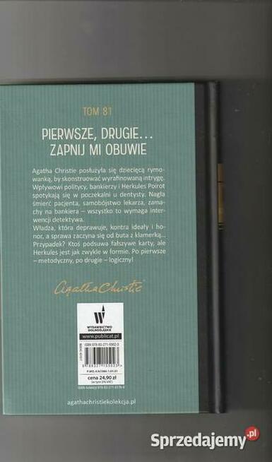 Pierwsze, drugie..zapnij mi obuwie Agatha Christie