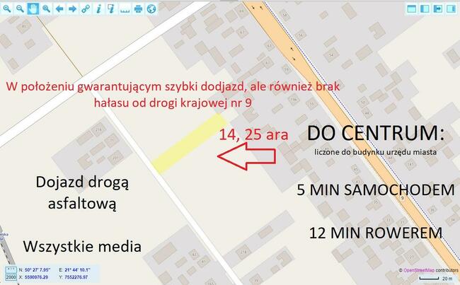 Działka 14ar w gminie Nowa Dęba